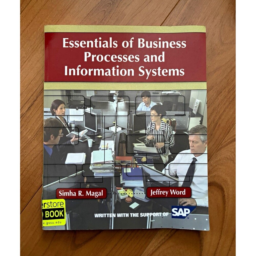 Magal & Word Essentials of Business Processes & Info Systems Wiley 2009 PB Eng